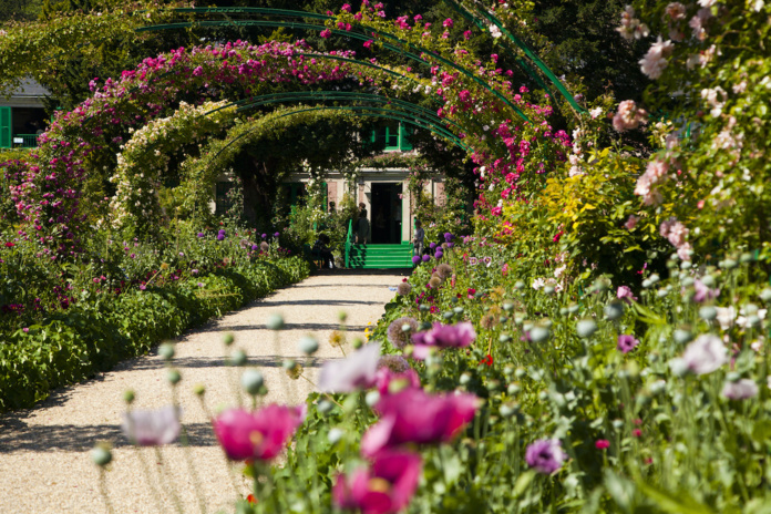 La maison de Claude Monet à Giverny (©DP) La maison de Claude Monet à Giverny (©DP)