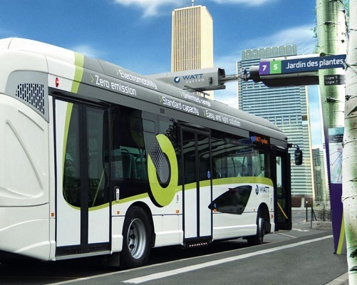 Le bus électrique sera testé à l'aéroport Nice Côte d'Azur pour sa desserte interne - Photo DR