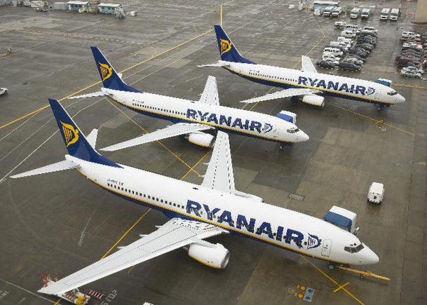 Ryanair est jugée en appel les 23 et 24 juin 2014, au tribunal d'Aix-en-Provence. La compagnie avait été condamné pour travail dissimulé en octobre 2013 - Photo Ryanair