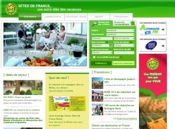 Gîtes de France lance une nouvelle version de son site internet