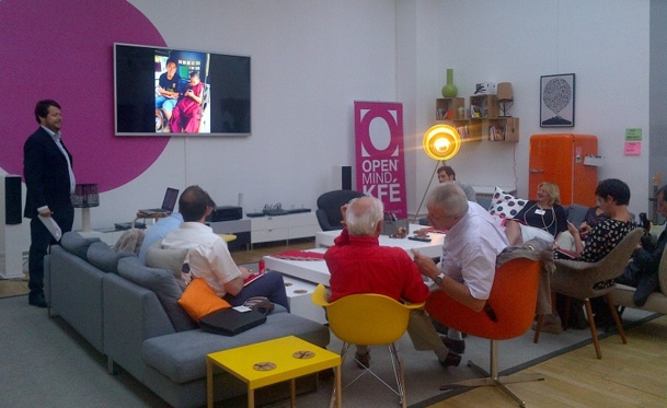 Mardi 24 juin, Sabre a accueilli une poignée d’auditeurs à sa conférence sur « l’Agence connectée, aujourd’hui et demain ». Mardi 24 juin, Sabre a accueilli une poignée d’auditeurs à sa conférence sur « l’Agence connectée, aujourd’hui et demain ».