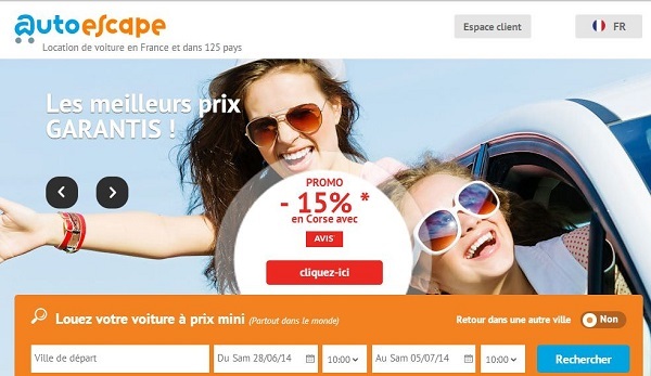 Expédia, champion américain des réservations sur Internet, a annoncé jeudi 26 juin l'acquisition d'Auto Escape, appartenant au fonds français Montefiore.