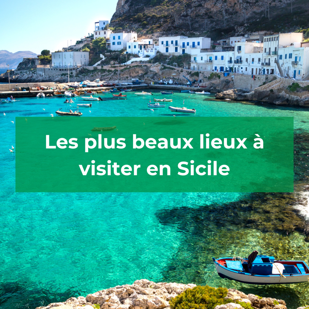 Carte Sicile, les plus beaux lieux à visiter