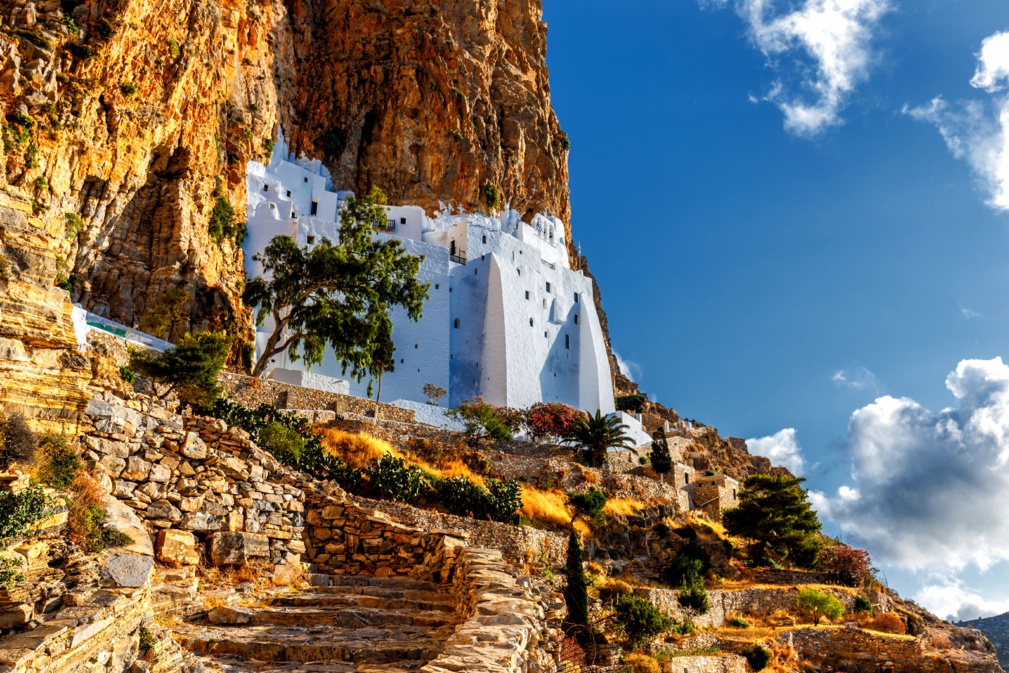 Monastère de Hozoviotissa sur l'île d'Amorgos © Greekphoto - stock.adobe.com Monastère de Hozoviotissa sur l'île d'Amorgos © Greekphoto - stock.adobe.com