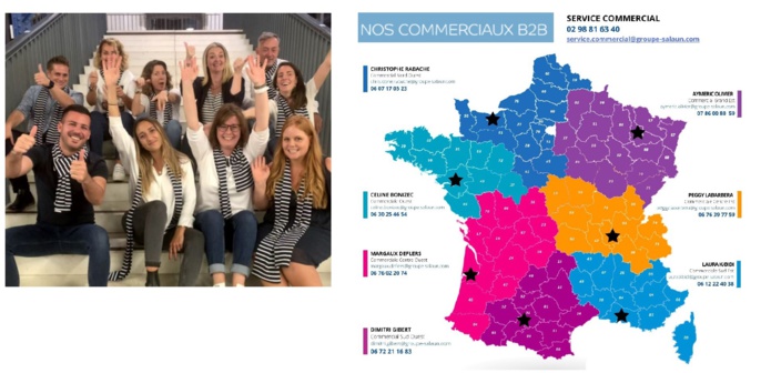L'équipe commerciale de Salaün Holidays - DR L'équipe commerciale de Salaün Holidays - DR
