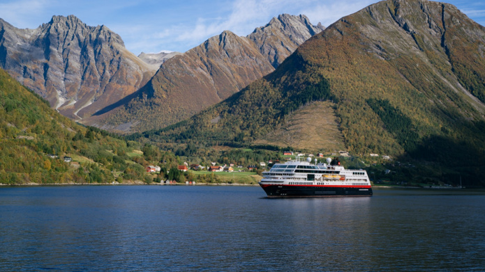 Hurtigruten Expeditions : le MS Maud proposera 7 nouveaux itinéraires en Arctique pour l'été 2023 - Photo Hurtigruten Hurtigruten Expeditions : le MS Maud proposera 7 nouveaux itinéraires en Arctique pour l'été 2023 - Photo Hurtigruten