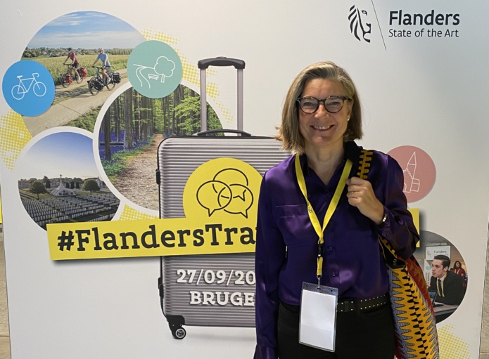 Pascale Schuddings, directrice Europe francophone pour Visit Flanders (©BC)