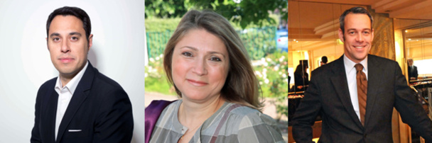 Benjamin Lanier, Nazan Erol et Thadée Nawrocki DR