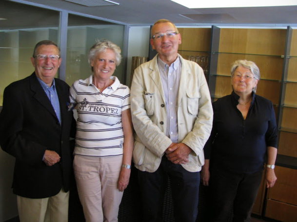 Les membres du Bureau de la région Grand Ouest. De gauche à droite : Jean Claude Cailleton, Eliane Lepage, Dominique Malassis et Dominique Pradère Les membres du Bureau de la région Grand Ouest. De gauche à droite : Jean Claude Cailleton, Eliane Lepage, Dominique Malassis et Dominique Pradère