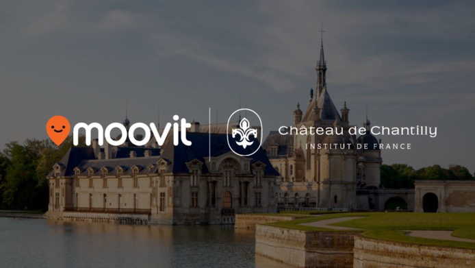 Moovit et le Château de Chantilly s’associent pour faciliter l’accès des visiteurs - DR Moovit et le Château de Chantilly s’associent pour faciliter l’accès des visiteurs - DR