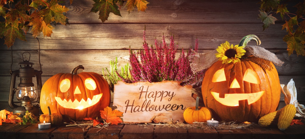 Citrouille d'Halloween à tête de citrouille © Alexander Raths - stock.adobe.com