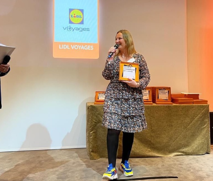 Lidl Voyages a obtenu pour la 5ème année consécutive le prix du meilleur e-commerçant - DR Lidl Voyages a obtenu pour la 5ème année consécutive le prix du meilleur e-commerçant - DR