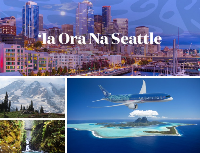 Air Tahiti Nui étend sa ligne entre Papeete et Seattle vers Paris - DR Air Tahiti Nui étend sa ligne entre Papeete et Seattle vers Paris - DR