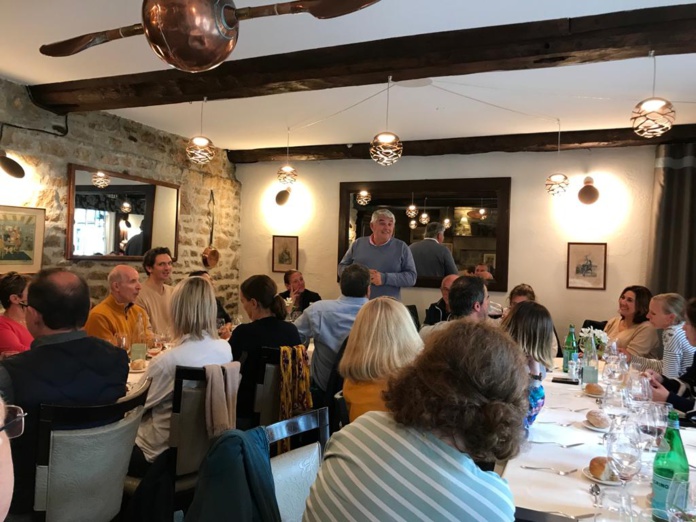 Chaque déjeuner animé d'une "causerie" (©DR) Chaque déjeuner animé d'une "causerie" (©DR)