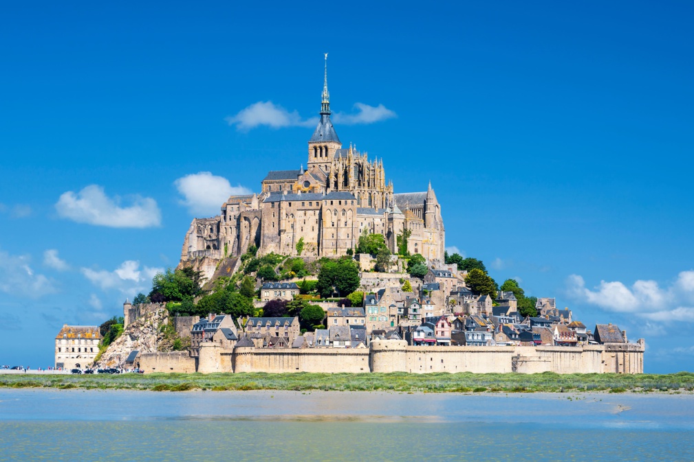 Vue sur le célèbre Mont-Saint-Michel © Frédéric Prochasson - stock.adobe.com