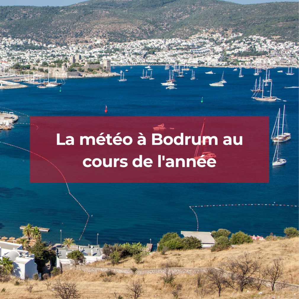 La météo à Bodrum au cours de l'année