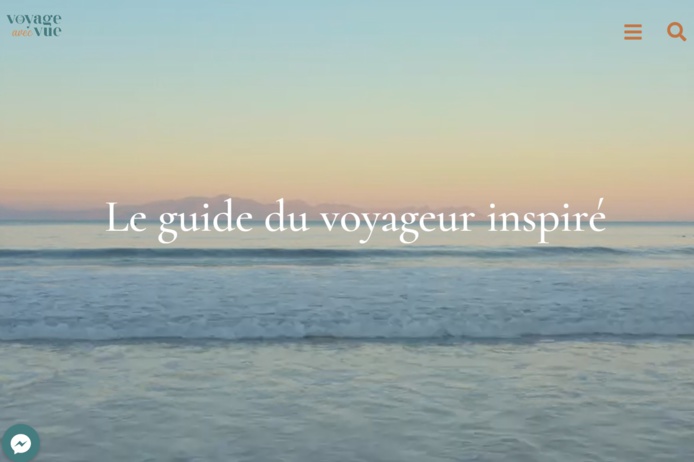 Le site Voyage avec Vue a vu le jour en septembre 2022 - DR Le site Voyage avec Vue a vu le jour en septembre 2022 - DR