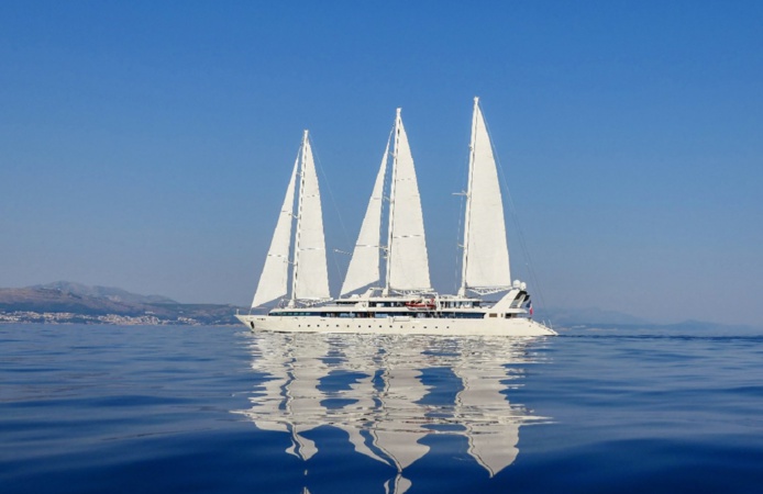 Le voilier Le Ponant, intégralement rénové, reprend la mer