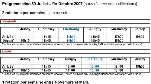 hdferries.com : nouvelles lignes Cherbourg vers les îles Anglo-Normandes hdferries.com : nouvelles lignes Cherbourg vers les îles Anglo-Normandes