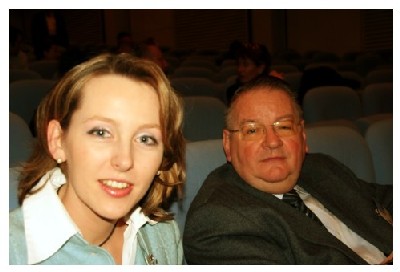Georges Leiber et sa fille Véronique Georges Leiber et sa fille Véronique