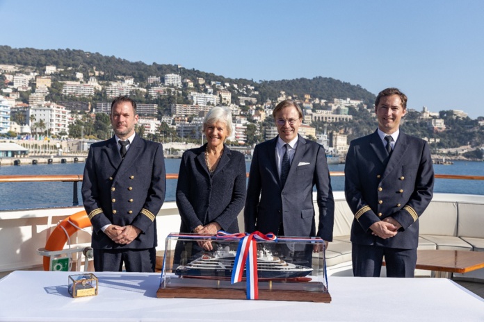 Ponant : le navire Jacques-Cartier béni lors d’une escale à Nice