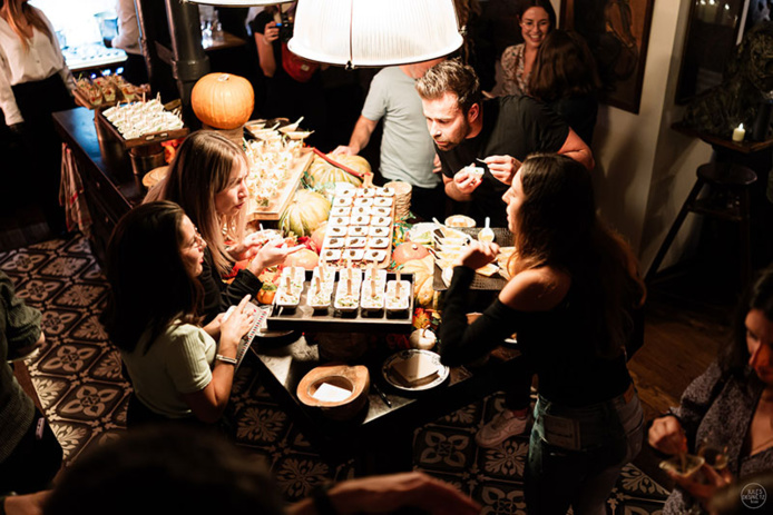 © Jules Despretz, soirée immersive d’Halloween organisée pour Chapka © Jules Despretz, soirée immersive d’Halloween organisée pour Chapka