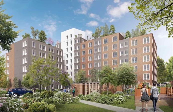 Future résidence à Villeneuve-d'Ascq (©Sergic) Future résidence à Villeneuve-d'Ascq (©Sergic)