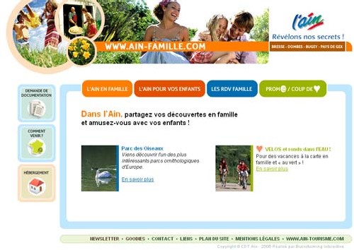 Le CDT de l'Ain veut séduire les familles Le CDT de l'Ain veut séduire les familles
