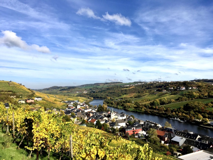 La balade dans les vignes du côté de Wormeldange est particulièrement séduisante. ©Paula Boyer La balade dans les vignes du côté de Wormeldange est particulièrement séduisante. ©Paula Boyer