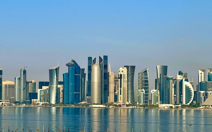 La magnifique Skyline de Doha, vue du port /crédit JDL La magnifique Skyline de Doha, vue du port /crédit JDL