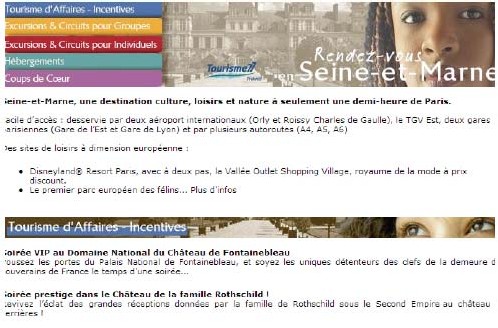 Le CDT de Seine-et-Marne envoie sa 1ère newsletter pro Le CDT de Seine-et-Marne envoie sa 1ère newsletter pro