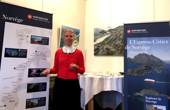 Hedda Felin, CEO de Hurtigruten (@PB) Hedda Felin, CEO de Hurtigruten (@PB)