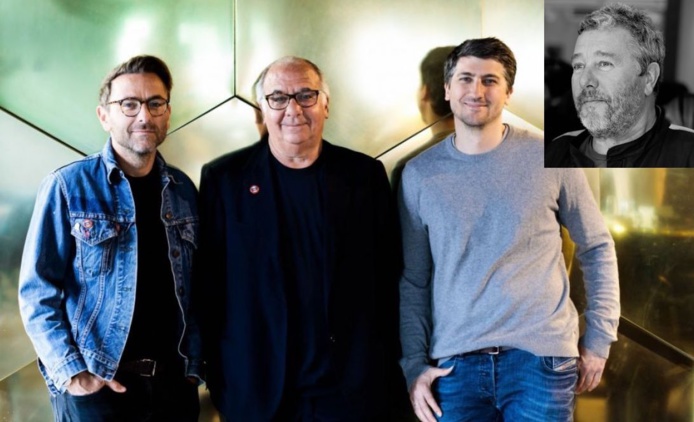 Les Trigano retrouvent Philippe Starck (©DR) Les Trigano retrouvent Philippe Starck (©DR)