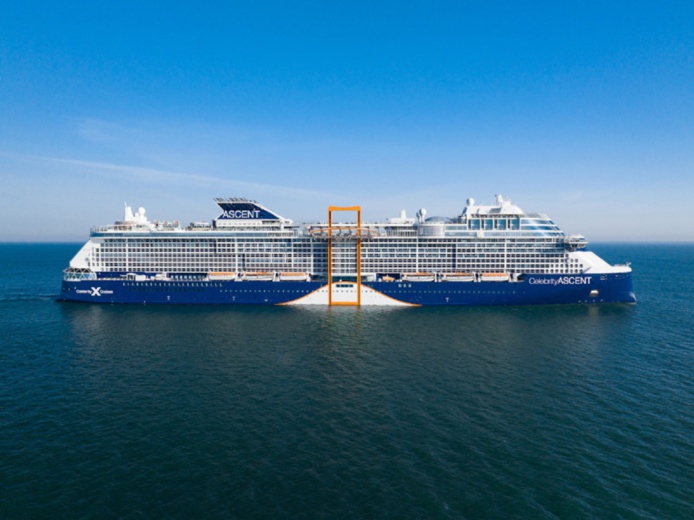 Le Celebrity Ascent, 4e navire de la série Edge, effectuera sa saison inaugurale en 2024 - DR : Celebrity Cruises