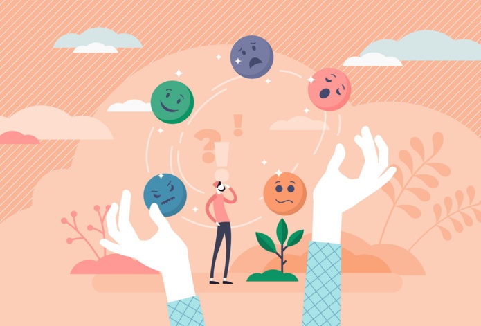 Les émotions sont sources d’informations, elles nous renseignent sur nos besoins - Depositphotos.com Auteur VectorMine Les émotions sont sources d’informations, elles nous renseignent sur nos besoins - Depositphotos.com Auteur VectorMine