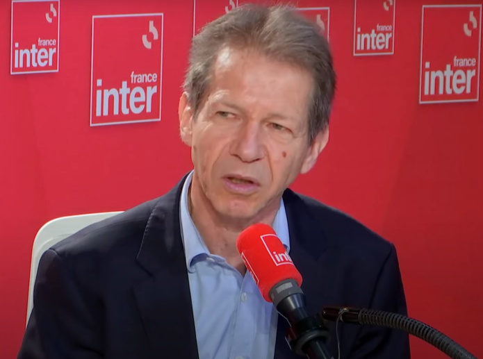 Jean-Marc Jancovici plaide pour limiter le "nombre de vols à 3 ou 4 dans une vie entière" - Capture écran : France Inter