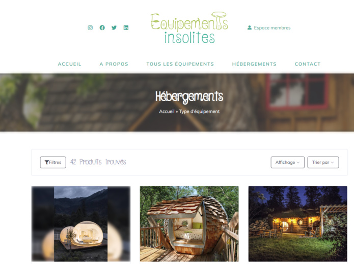 Hôtes insolites - DR : Hôtes insolites  - Pour en savoir plus sur les Césars du Voyage Responsable cliquez sur l'image Hôtes insolites - DR : Hôtes insolites  - Pour en savoir plus sur les Césars du Voyage Responsable cliquez sur l'image