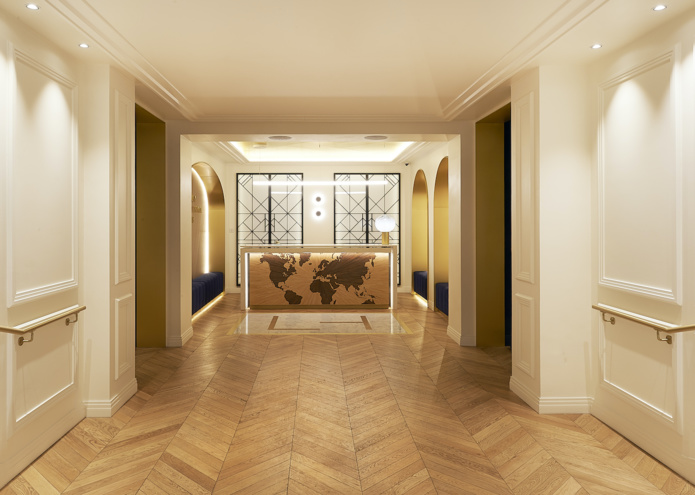 Un hall d'accueil semblable à celui d'un palace (©LHS) Un hall d'accueil semblable à celui d'un palace (©LHS)