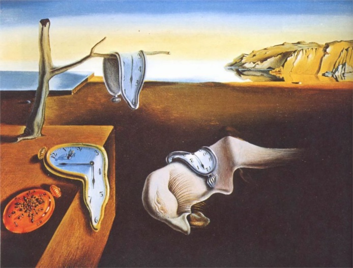 Salvador Dalí, The Persistence of Memory, 1931, oil on canvas, 21.4 x 33 cm, The Museum of Modern Art, New York (Anonymous donation 1934), © Salvador Dalí, Fundació Gala-Salvador Dalí, ADAGP 2022 - Photo : © Bridgeman Pictures