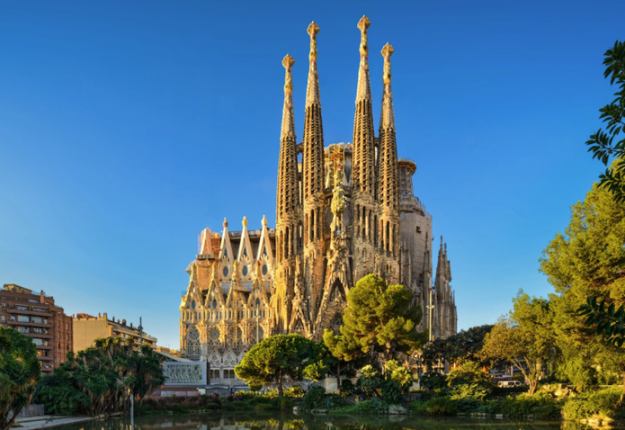 La Sagrada Familia, l'œuvre majeure de l'architecte catalan (©OT Barcelone)
