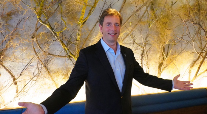 Bjørn Tore Larsen, PDG de Norse Atlantic Airways à Paris - DR : C.H.