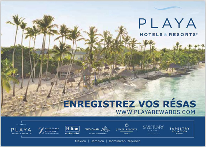 Playa Rewards  © Playa Hotels & Resorts