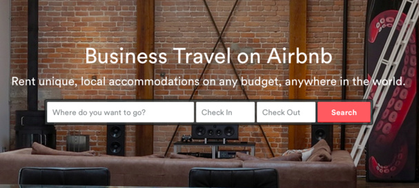 While it was mainly dedicated to individual renters, AirBnB is now tackling business travel.