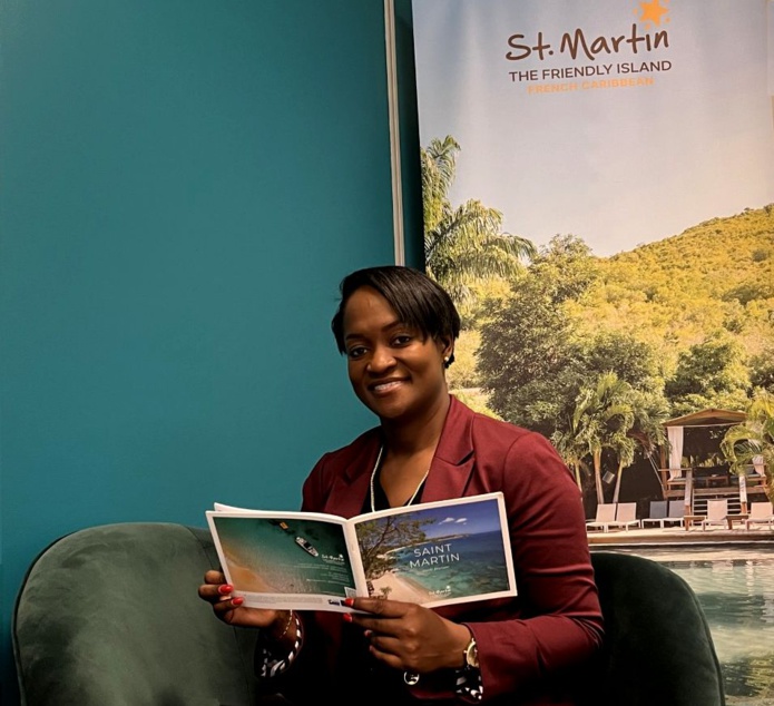 Valérie Damaseau, présidente de l'Office de tourisme de Saint-Martin (@PB)