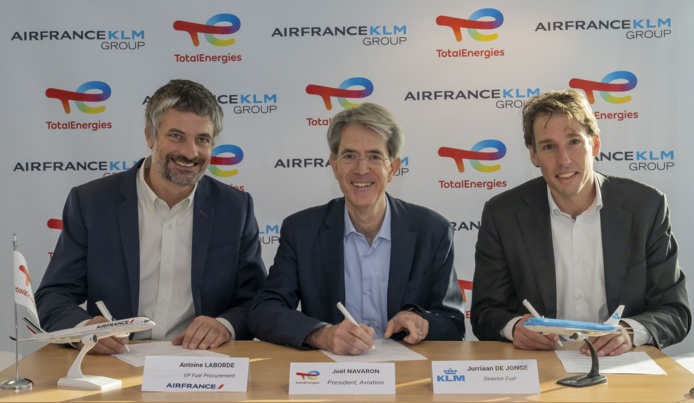 Air France-KLM a signé un protocole d'accord avec TotalEnergies sur le biokérosène - DR Air France-KLM a signé un protocole d'accord avec TotalEnergies sur le biokérosène - DR