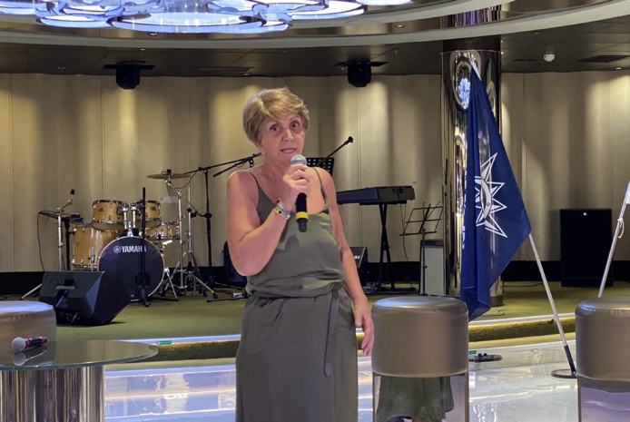 Adriana Minchella, présidente du Cédiv, exhorte ses troupes à embrasser le changement (©BC) Adriana Minchella, présidente du Cédiv, exhorte ses troupes à embrasser le changement (©BC)