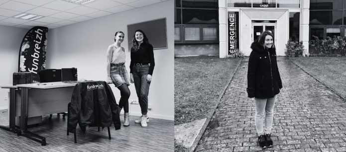 Laura Le Cléach en Normandie, Charline Leroux et Marine Rossignol en Vendée, viennent ainsi renforcer l’équipe de 19 salariés basés près de Vannes. - DR Laura Le Cléach en Normandie, Charline Leroux et Marine Rossignol en Vendée, viennent ainsi renforcer l’équipe de 19 salariés basés près de Vannes. - DR