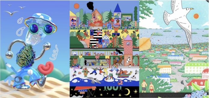 Source : Illustrations de Jack Sachs, Aysha Tengiz et Takashi Nakamura / Helsinki Partners Source : Illustrations de Jack Sachs, Aysha Tengiz et Takashi Nakamura / Helsinki Partners