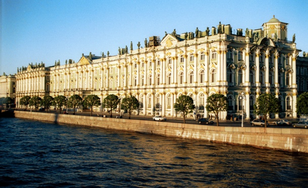 A Saint-Petersbourg, le Palais d'Hiver - DR : M.S.