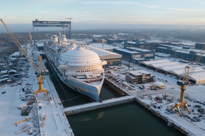 Royal Caribbean : mise à l'eau de l'Icon of the Seas